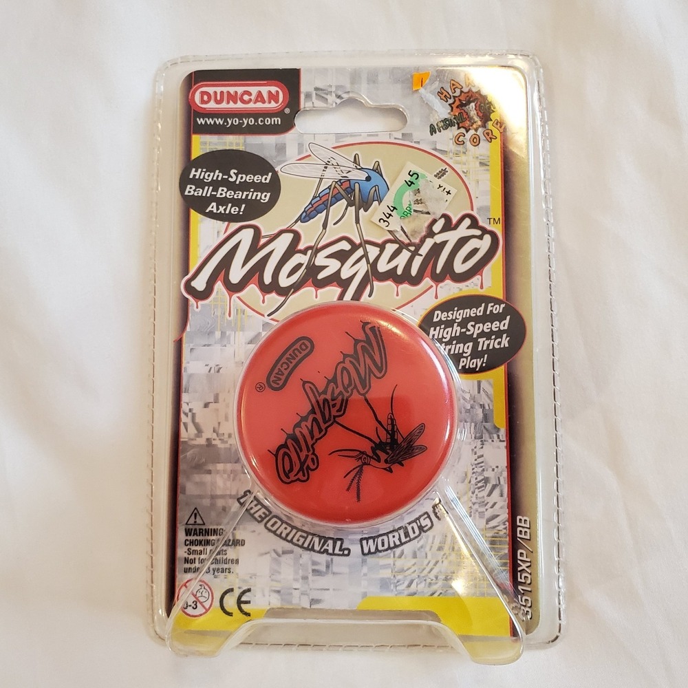 NEW Duncan Red Mosquito High Speed Ball Bearing Axle YoYo -